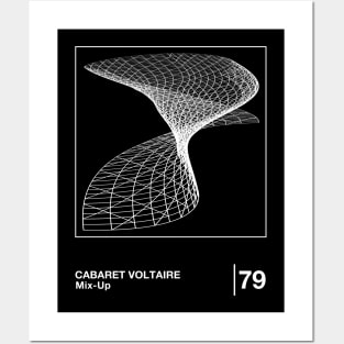 Cabaret Voltaire / Minimal Style Graphic Artwork Design Posters and Art